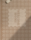 Linen Texture Entryway Mat