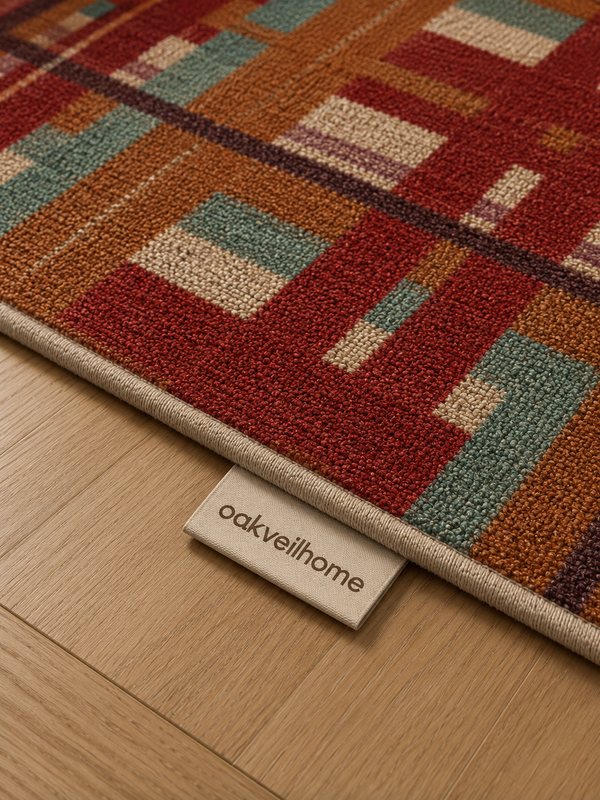 Textured Vintage Entryway Mat