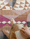 French Vintage Bedroom Rug