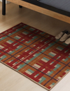 Textured Vintage Entryway Mat
