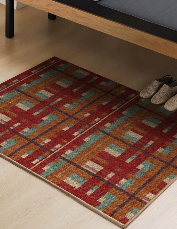 Textured Vintage Entryway Mat