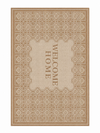 Linen Texture Entryway Mat