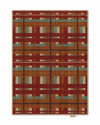 Textured Vintage Entryway Mat
