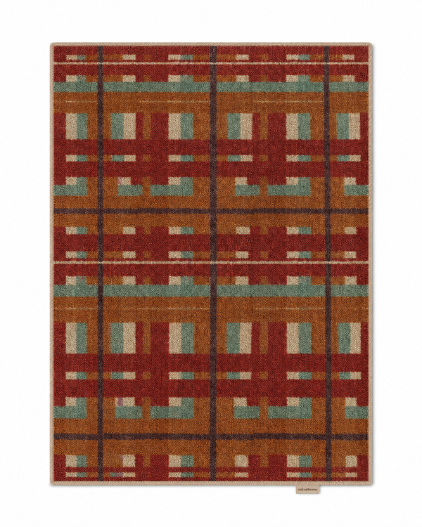 Textured Vintage Entryway Mat