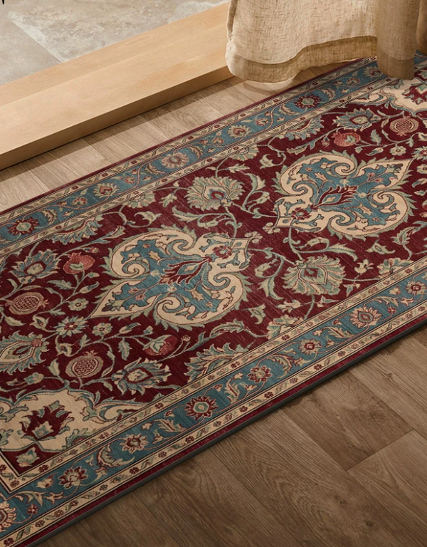 French Vintage Bedside Rug