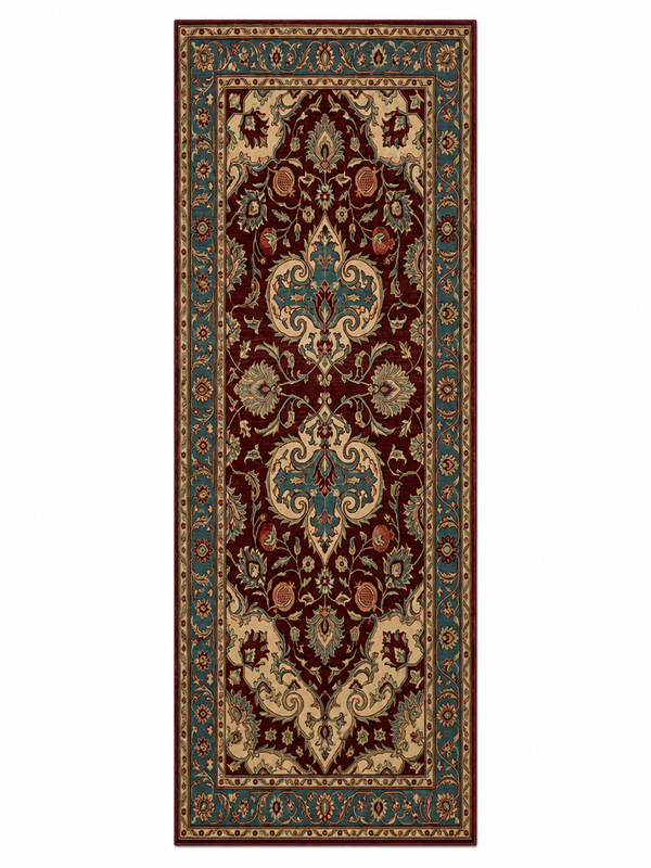 French Vintage Bedside Rug